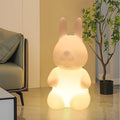 Contemporary Creative Rabbit Plastic Floor Lamp