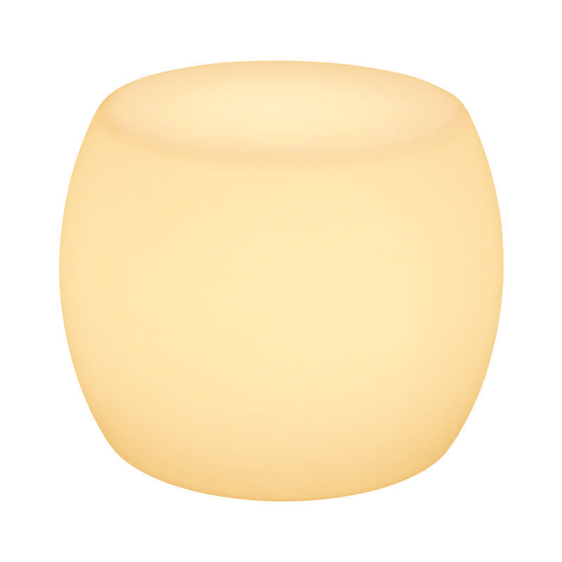 Drum PE Plastic Bedroom Floor Lamp