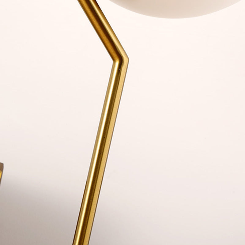 Sphere Iron Glass Bedroom Table Lamp