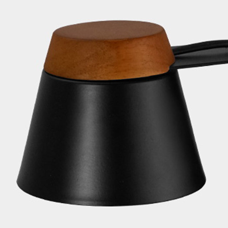 Frustum Metal Glass Melting Table Lamp