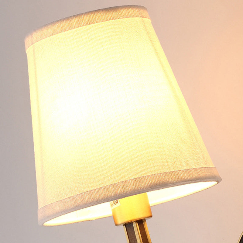 Cylinder Copper Glass 1/2 Wall Lamp
