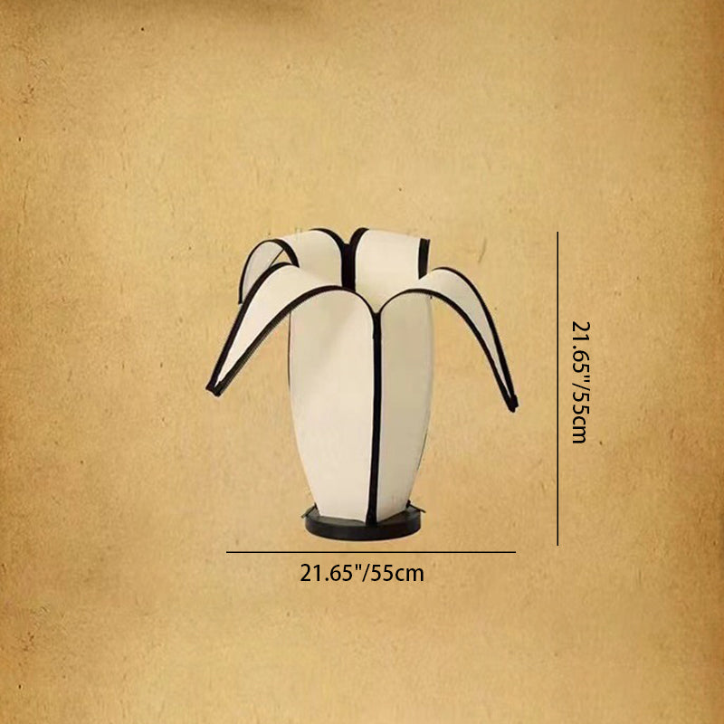 Traditional Vintage Fabric Plastic Floor Lamp