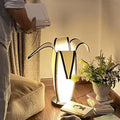 Traditional Vintage Fabric Plastic Floor Lamp