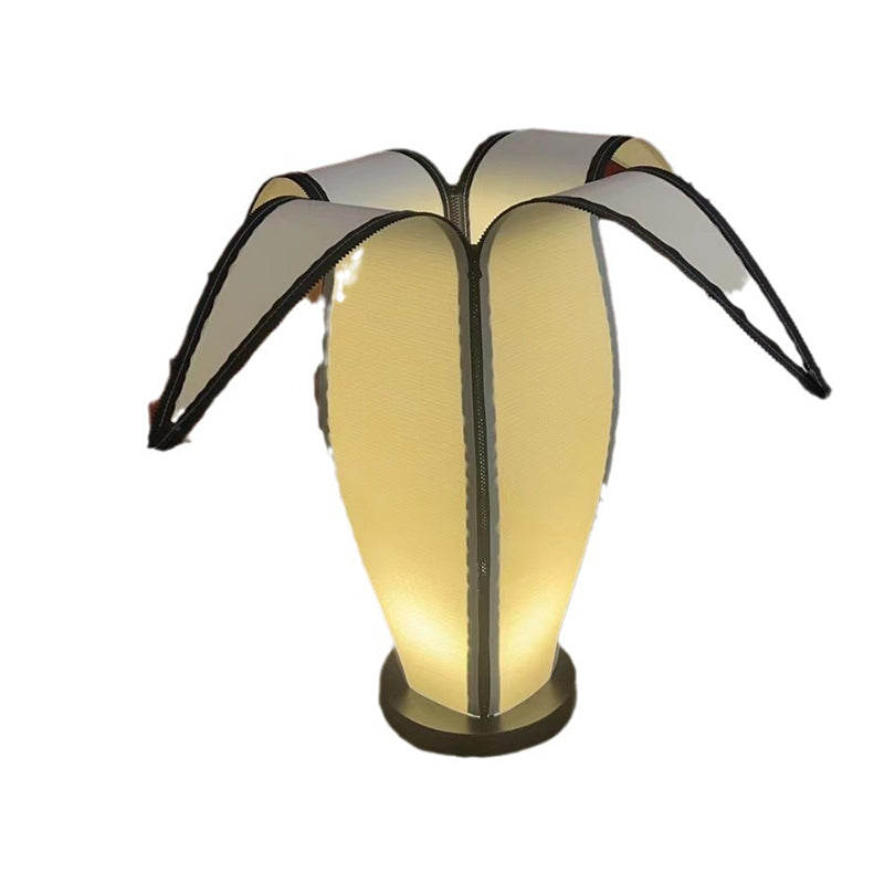 Traditional Vintage Fabric Plastic Floor Lamp