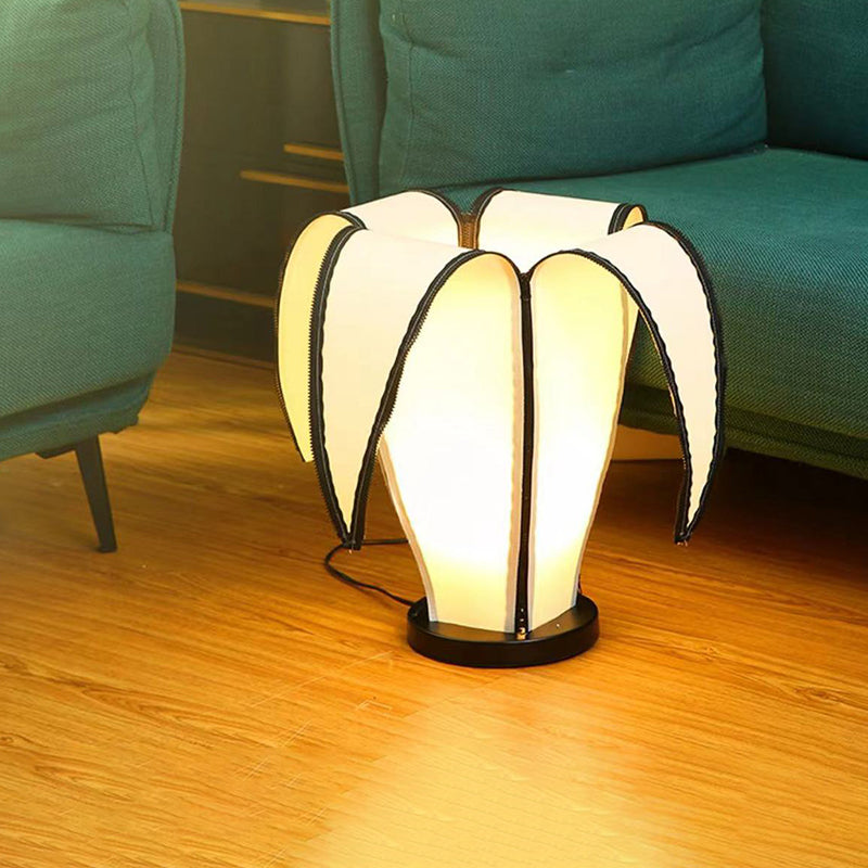 Traditional Vintage Fabric Plastic Floor Lamp