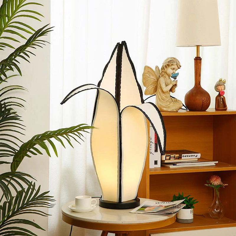 Traditional Vintage Fabric Plastic Floor Lamp