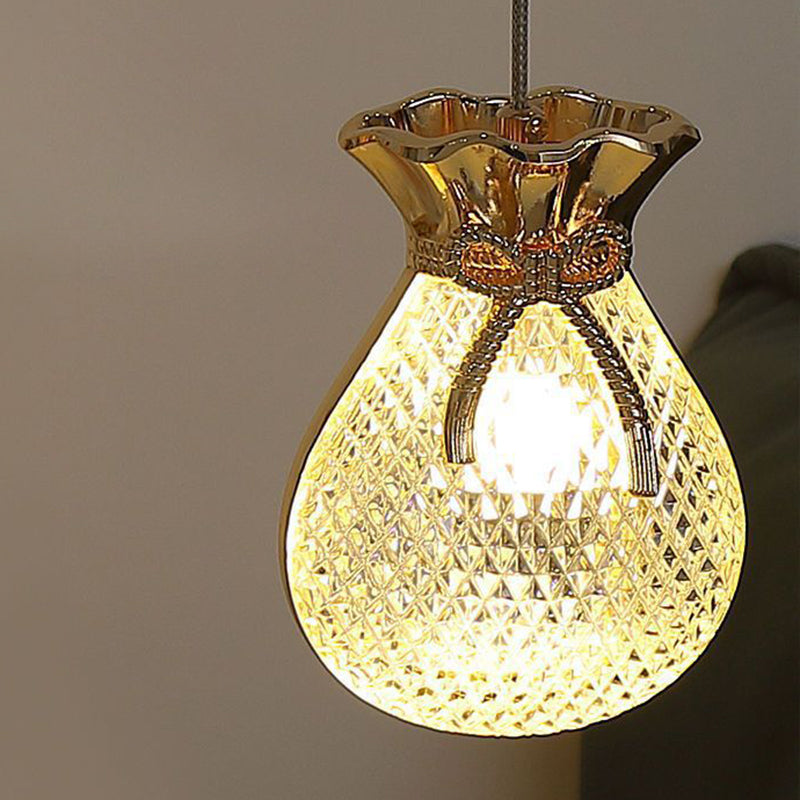 Fukubukuro Circle Metal Acrylic Table Lamp