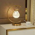 Fukubukuro Circle Metal Acrylic Table Lamp