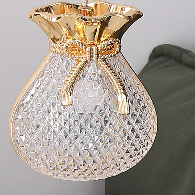 Fukubukuro Circle Metal Acrylic Table Lamp