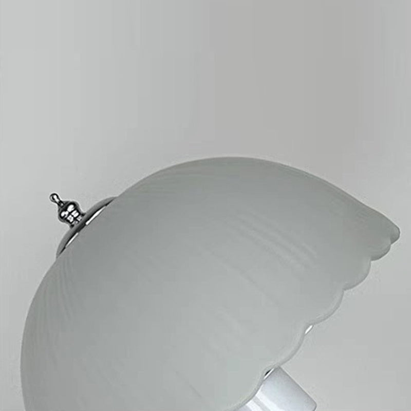 Hemisphere Metal Glass Bedroom Table Lamp