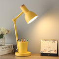 Dome Iron Solid Wood Table Lamp