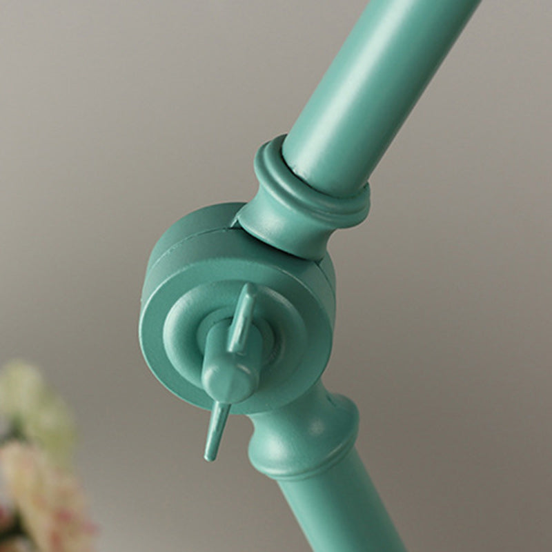 Dome Iron Solid Wood Table Lamp