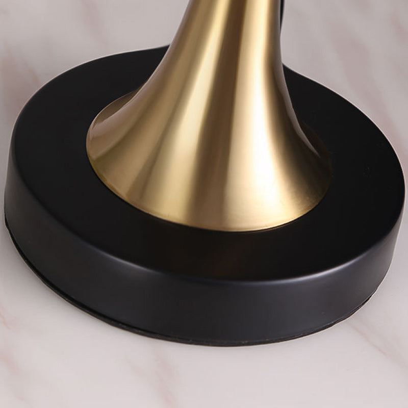 Frustum Cone Metal Fabric Table Lamp