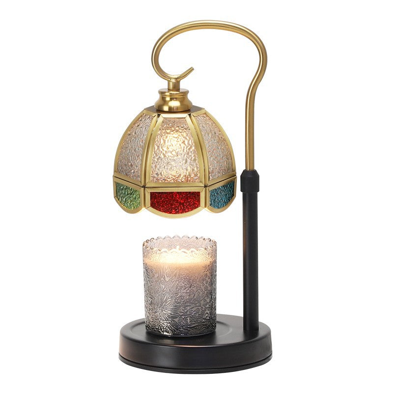Dome Iron Copper Glass Table Lamp