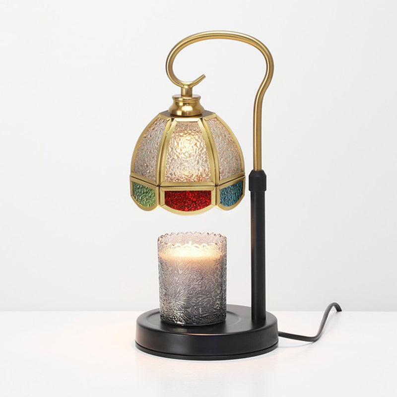Dome Iron Copper Glass Table Lamp