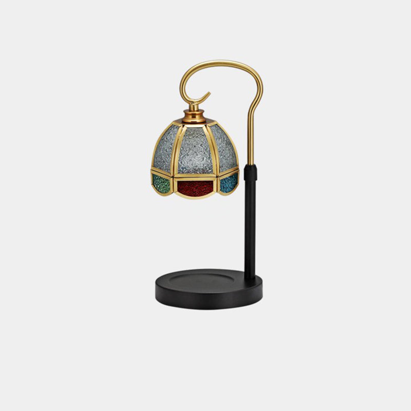 Dome Iron Copper Glass Table Lamp