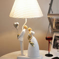 Frustum Cone Resin Bedroom Table Lamp
