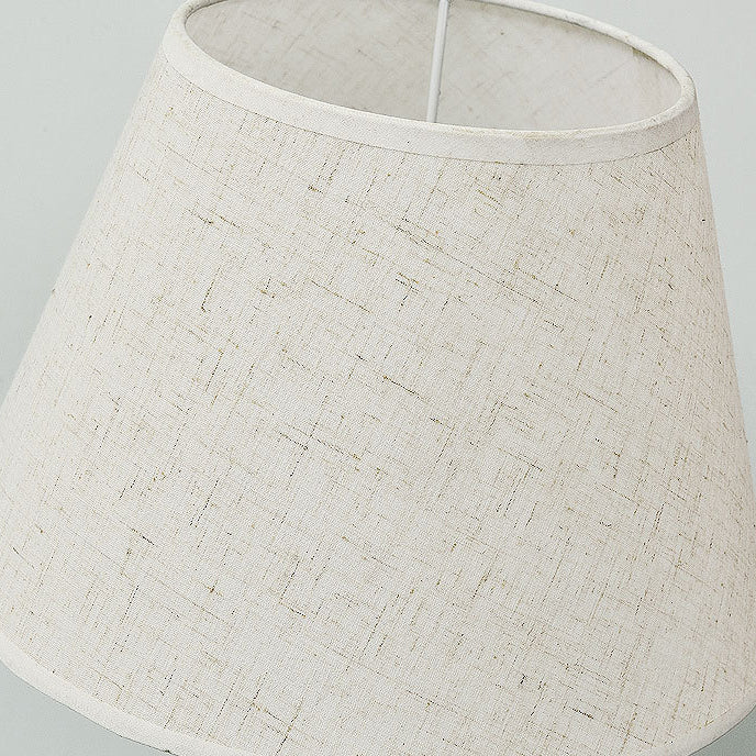 Frustum Cone Solid Wood Table Lamp
