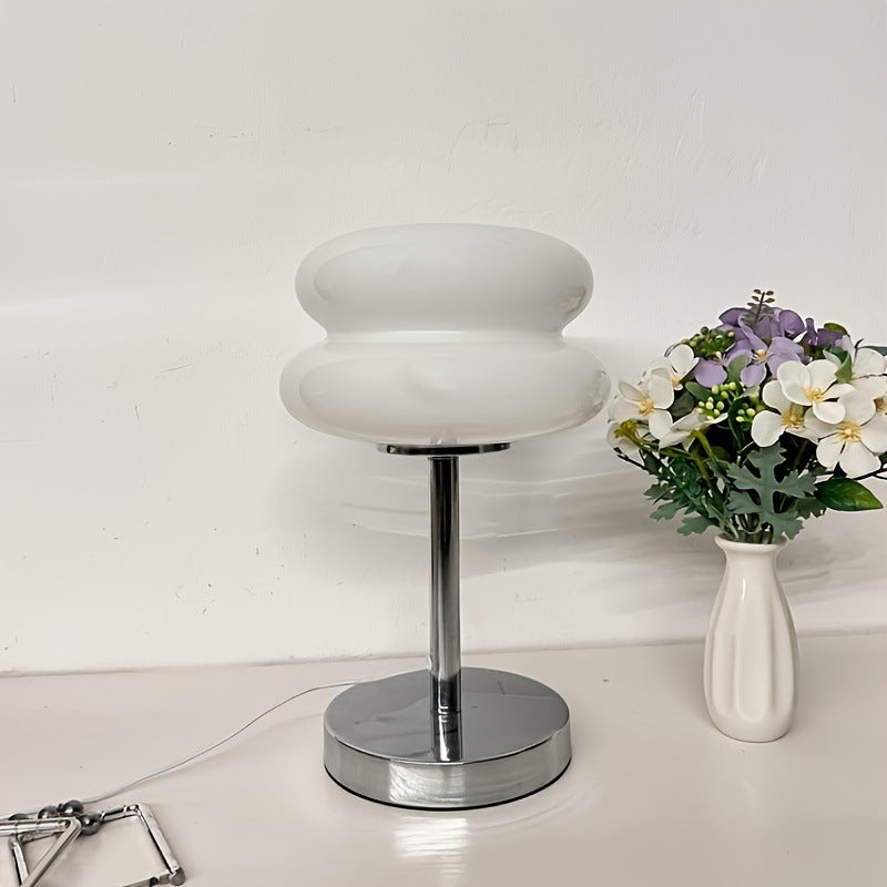 Tart Iron Glass Bedroom Table Lamp