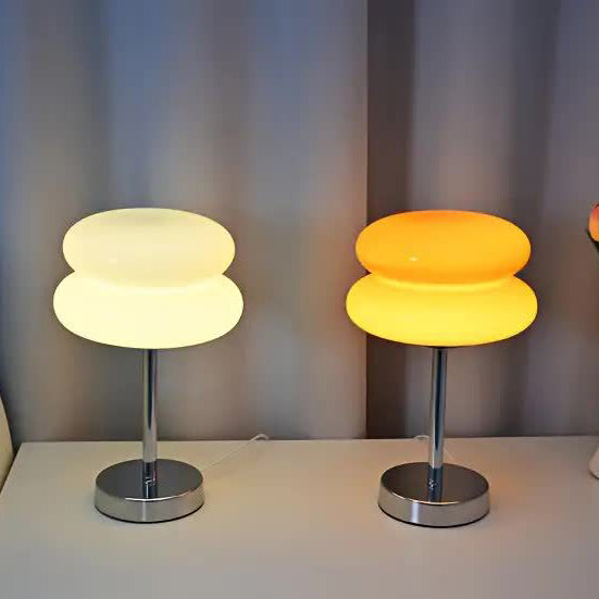 Tart Iron Glass Bedroom Table Lamp