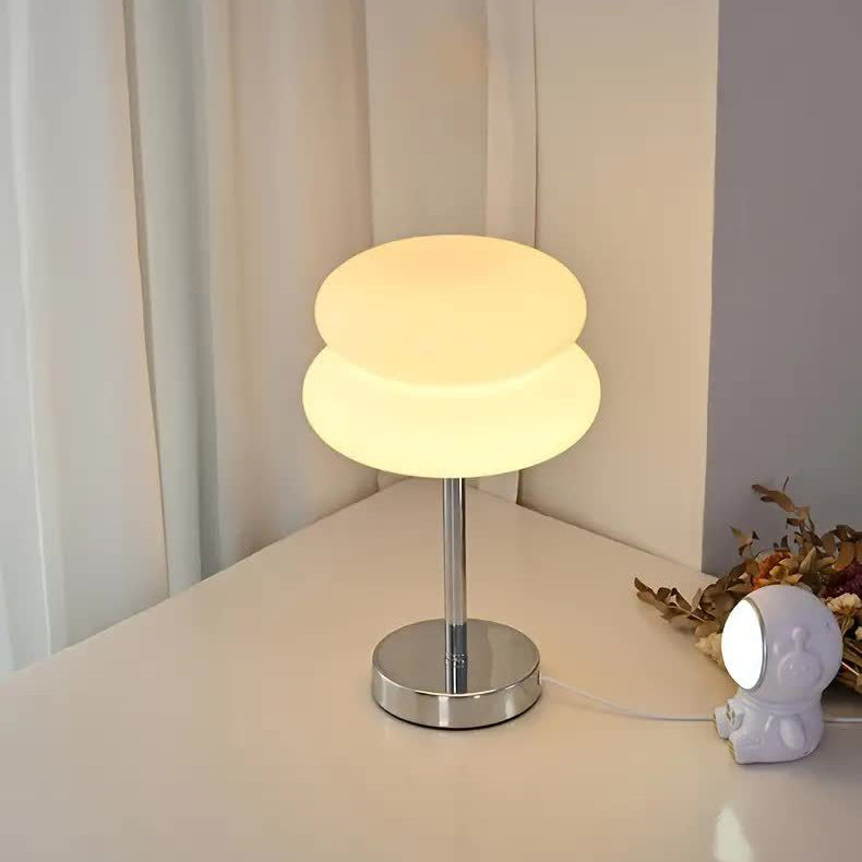 Tart Iron Glass Bedroom Table Lamp