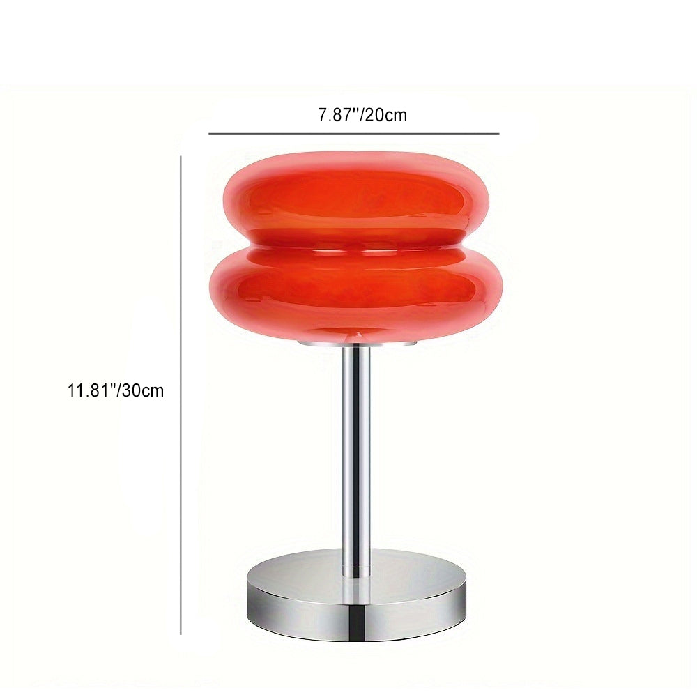 Tart Iron Glass Bedroom Table Lamp
