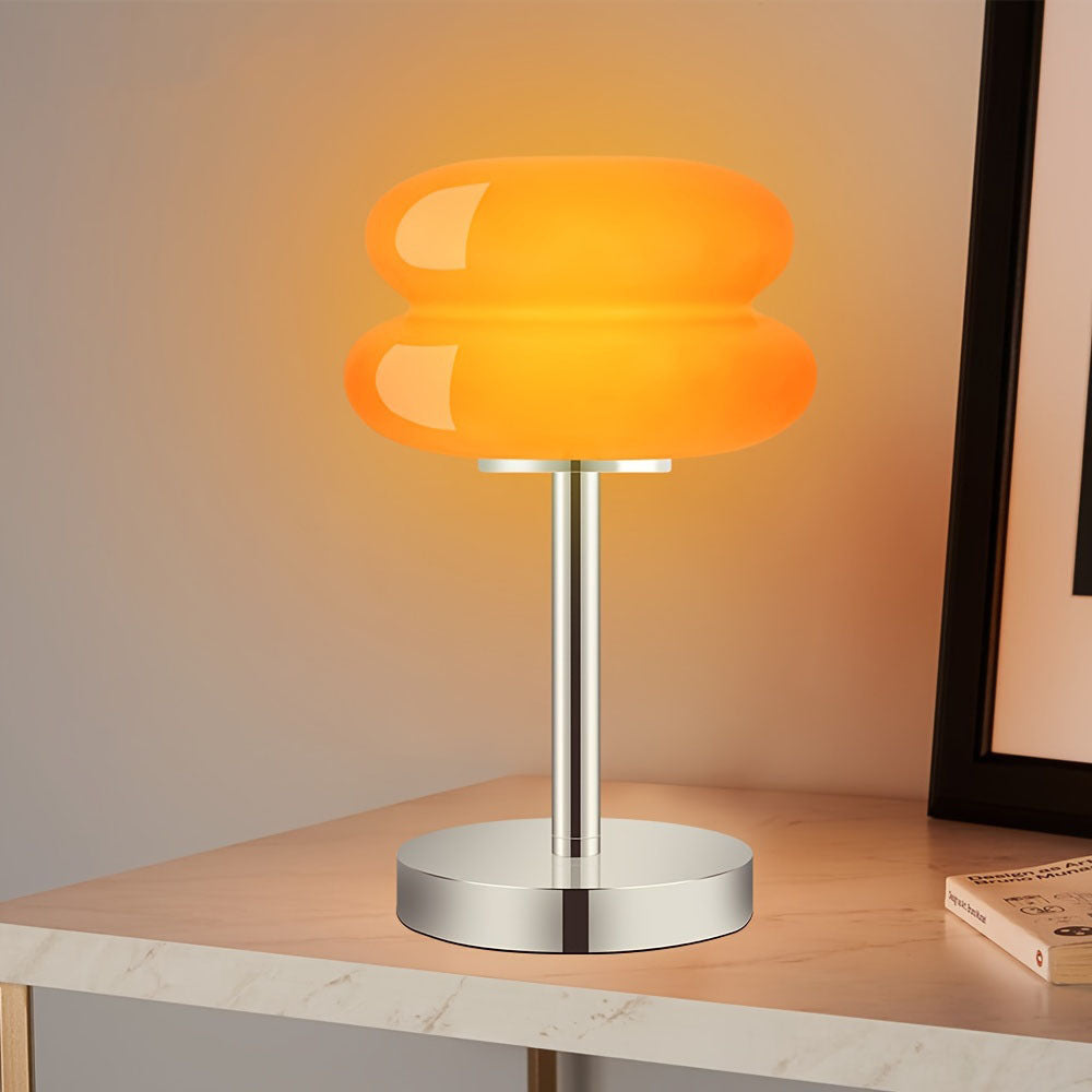Tart Iron Glass Bedroom Table Lamp
