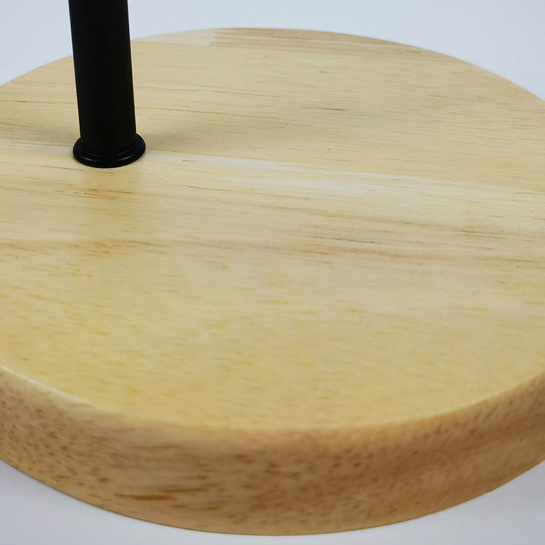 Frustum Cone Iron Fabric Table Lamp