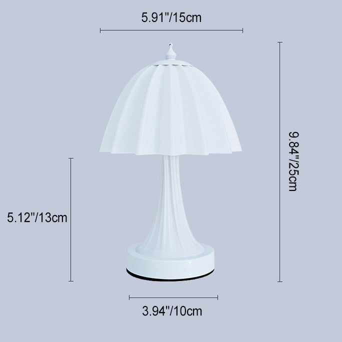 Dome Iron PLA Bedroom Table Lamp