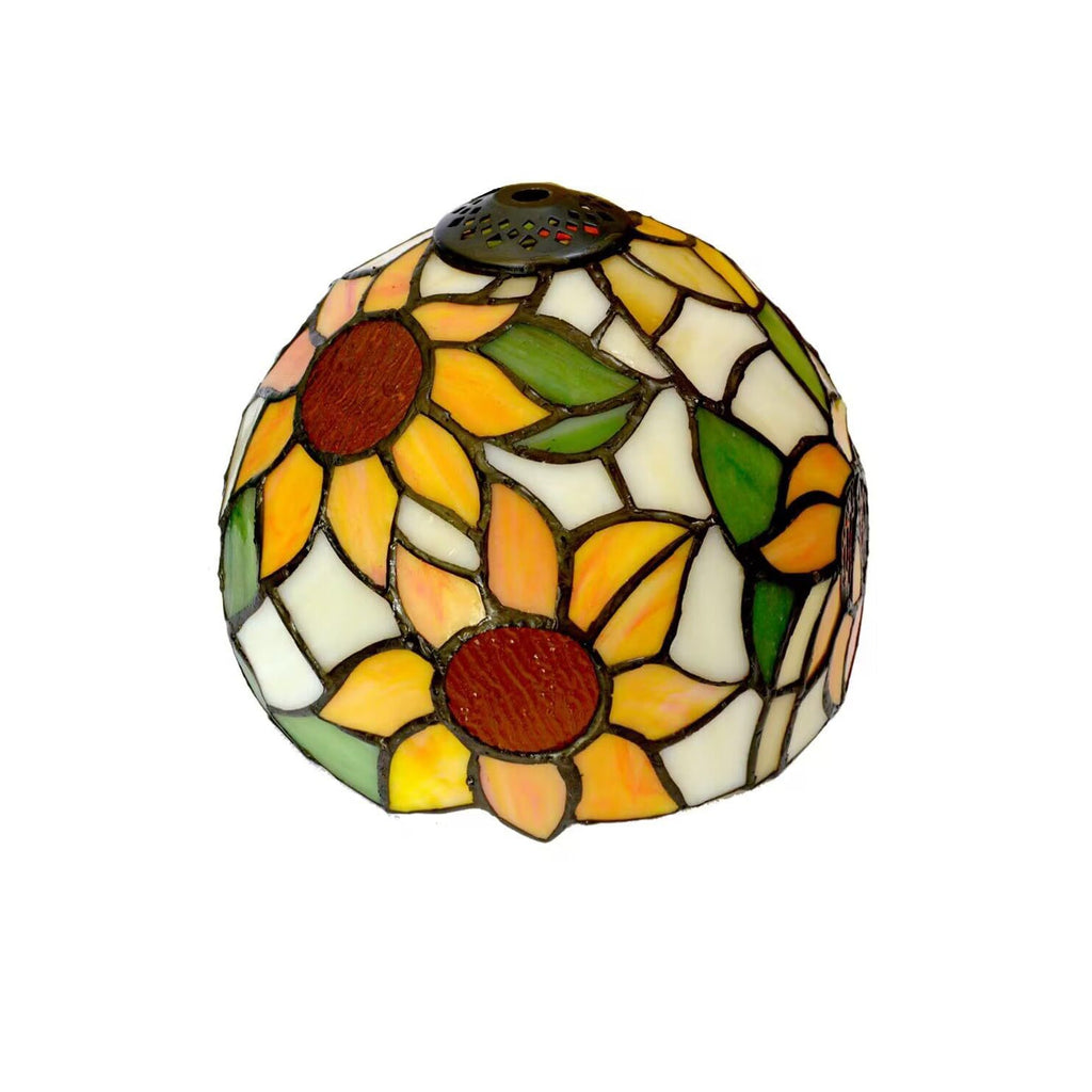 Dome Metal Glass Bedroom Table Lamp