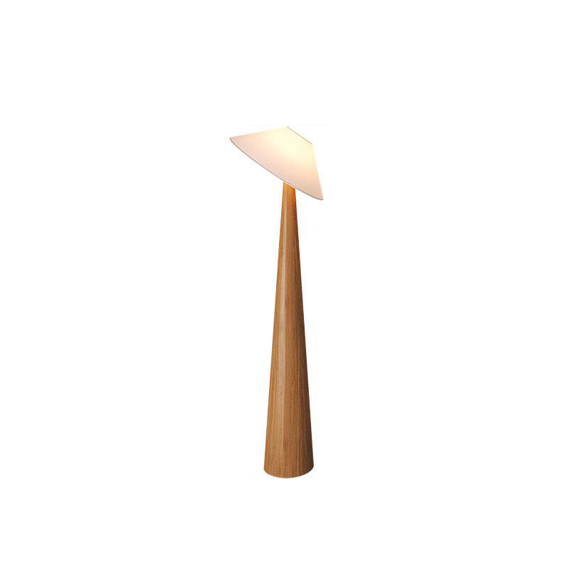 Traditional Vintage Cone Fabric Floor Lamp
