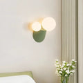 Cactus Cylinder Resin PE 2-Light Wall Lamp