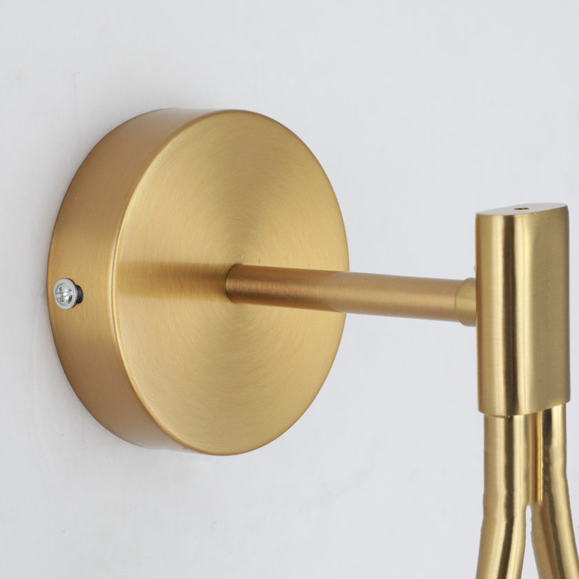 Water Drop Iron Glass Wall Lamp