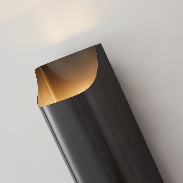 Rectangular Copper Hallway 2-Light Wall Lamp