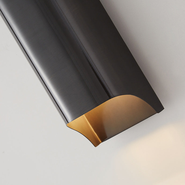 Rectangular Copper Hallway 2-Light Wall Lamp