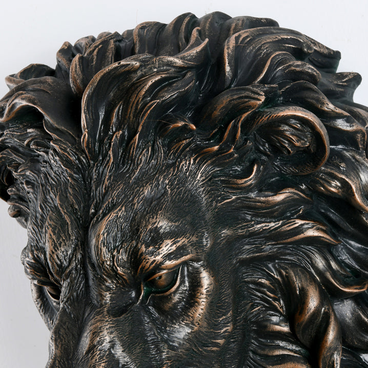 Lion Water Drop Resin Wall Lamp