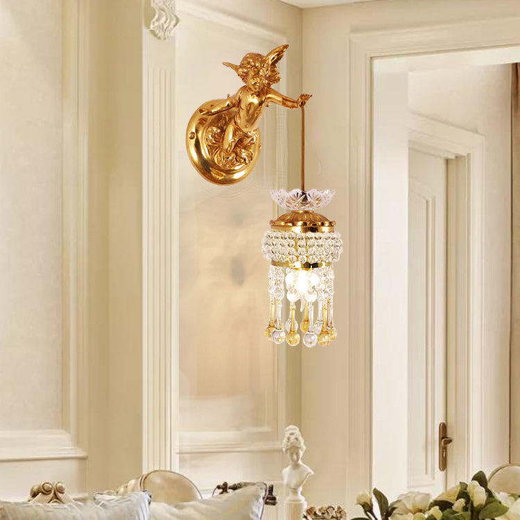 Angel Copper Living Room 2-Light Wall Lamp