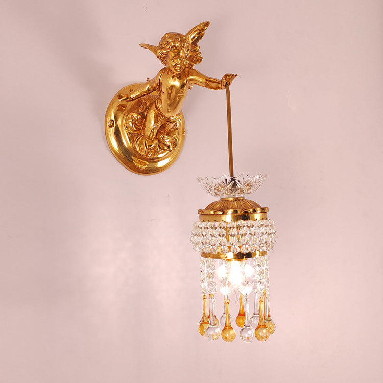 Angel Copper Living Room 2-Light Wall Lamp
