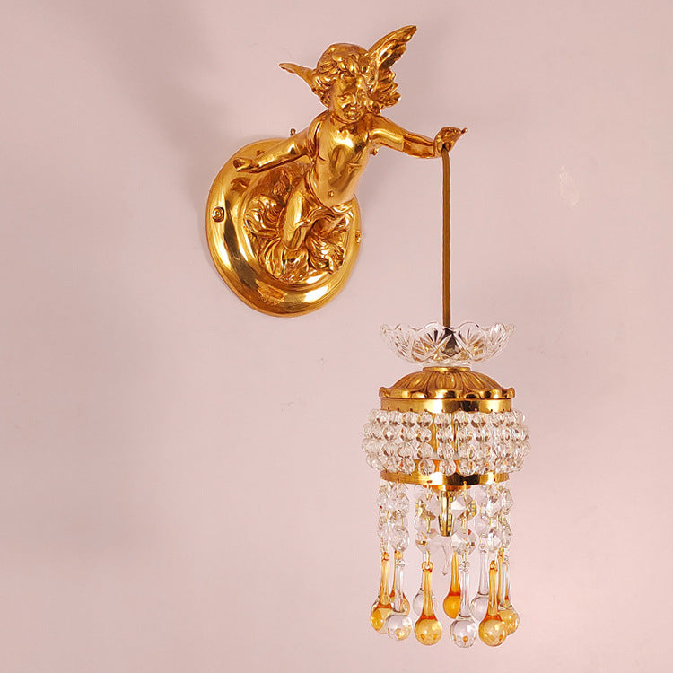 Angel Copper Living Room 2-Light Wall Lamp
