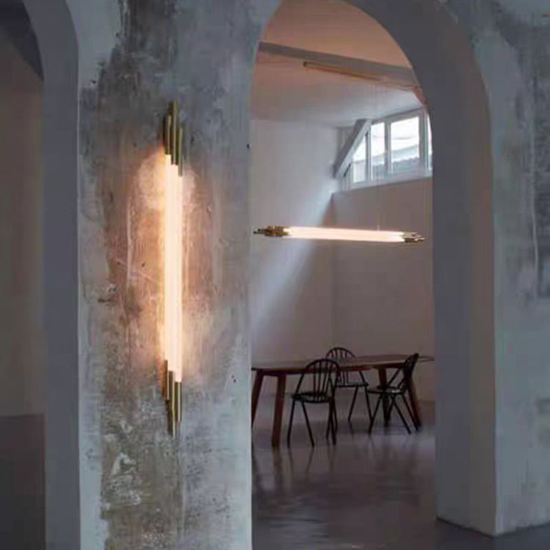 Long Strip Iron Acrylic Wall Lamp