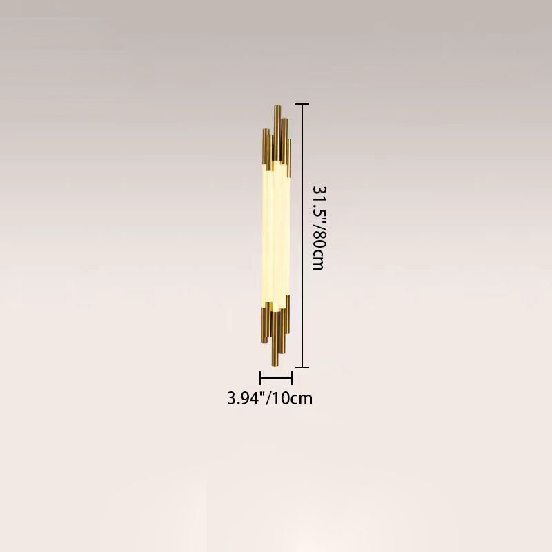 Long Strip Iron Acrylic Wall Lamp