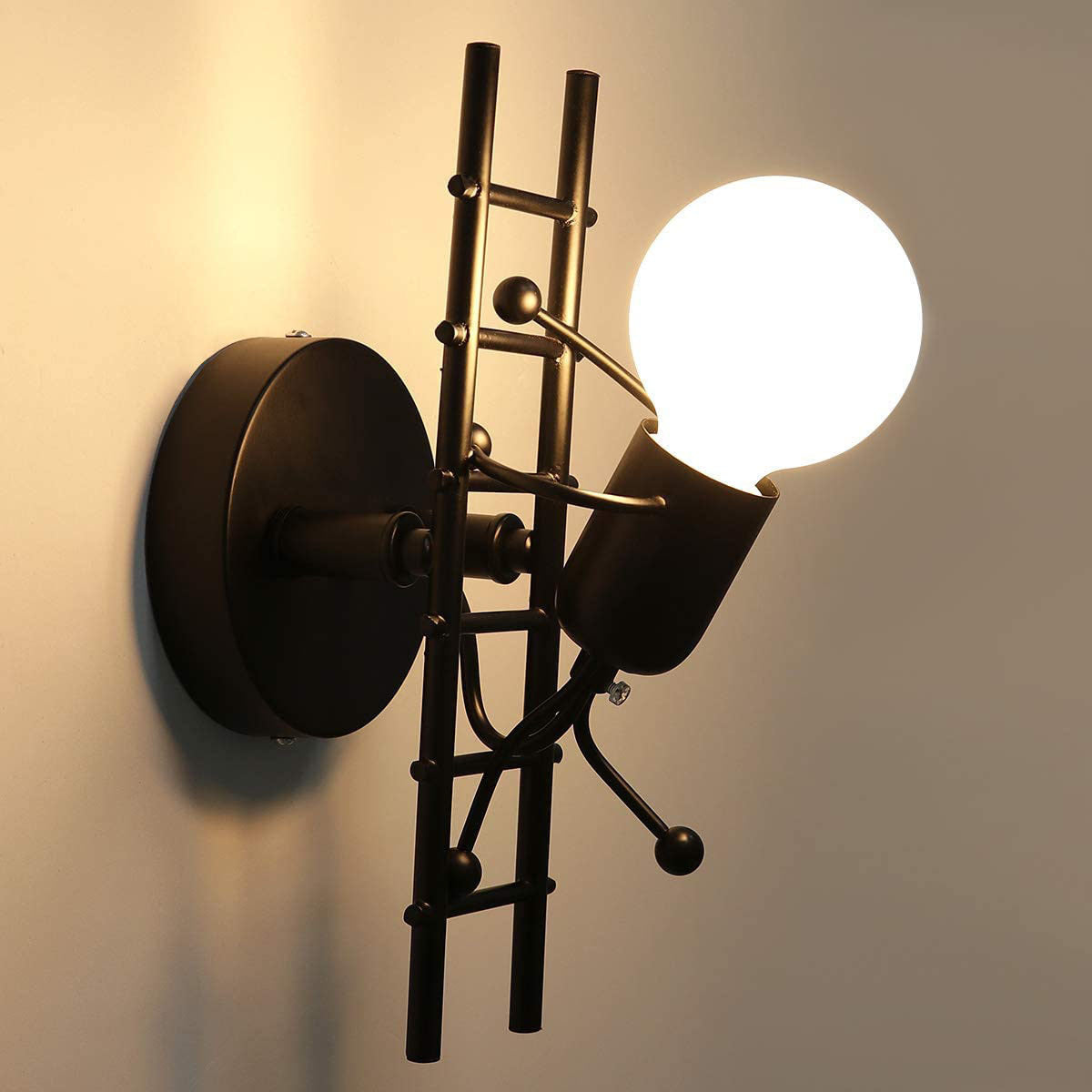 Matchmaker Staircase Iron Bedroom Wall Lamp