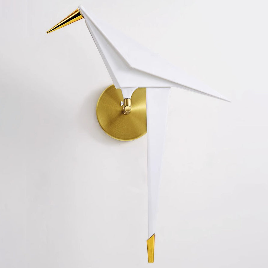 Bird Iron Acrylic Bedroom Wall Lamp