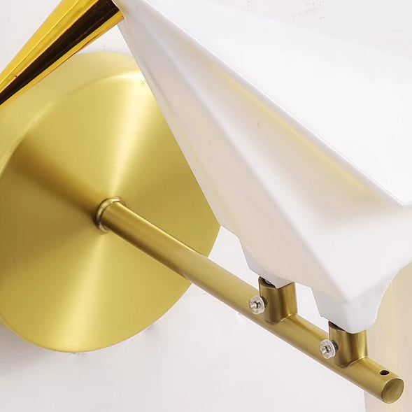 Bird Iron Acrylic Bedroom Wall Lamp
