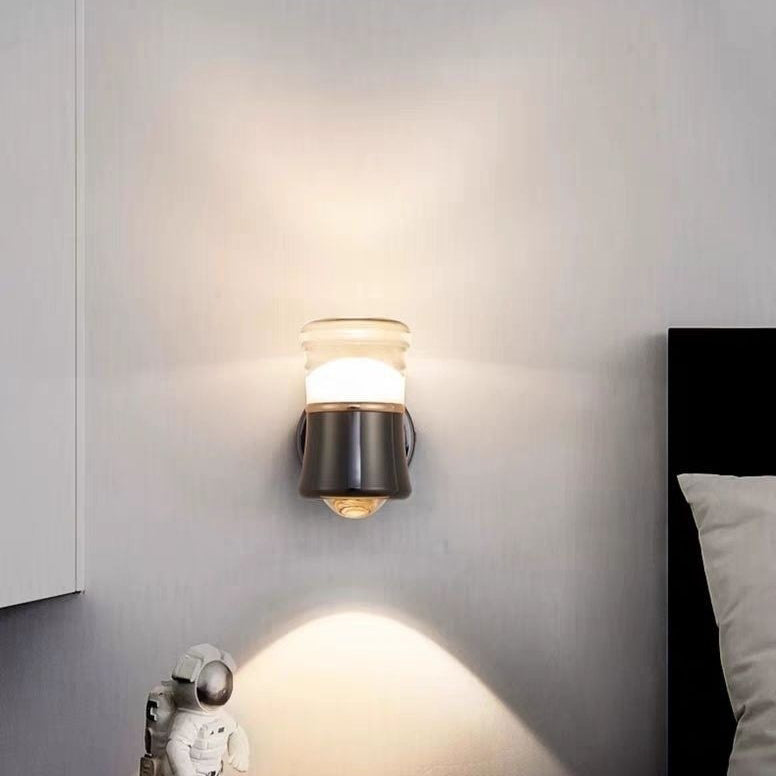 Bird Iron Acrylic Bedroom Wall Lamp