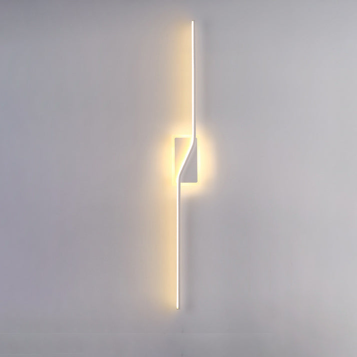 Long Strip Iron Silicone Wall Lamp