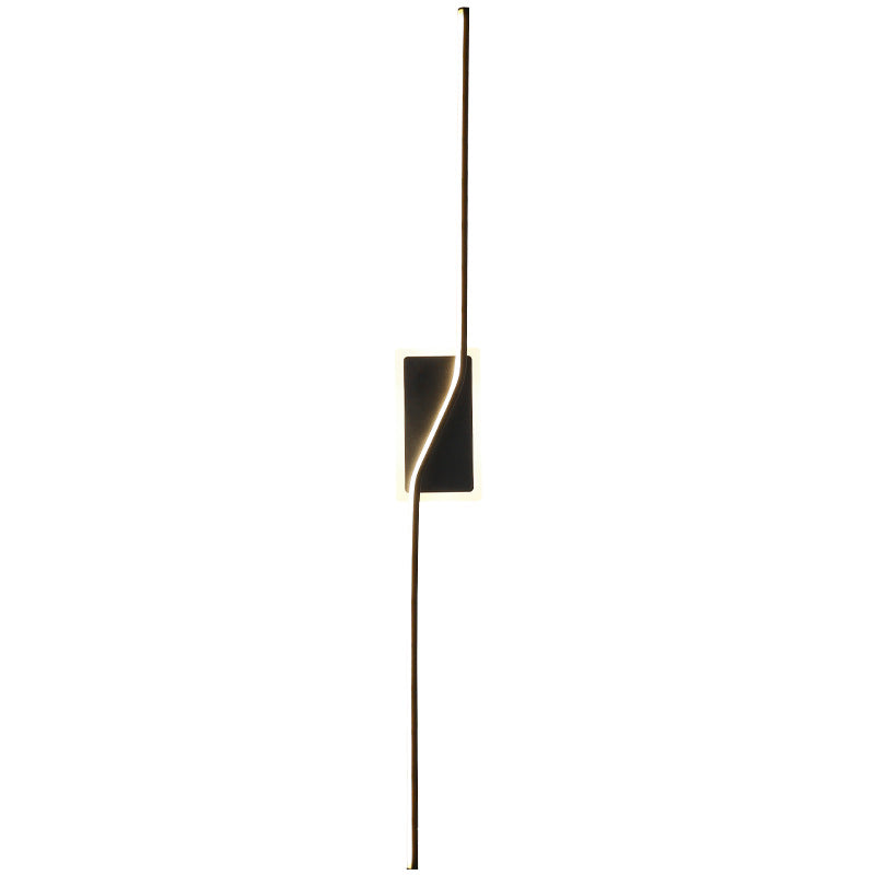 Long Strip Iron Silicone Wall Lamp