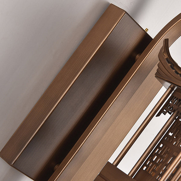 Tower Rectangular Metal Patio Outdoor Light