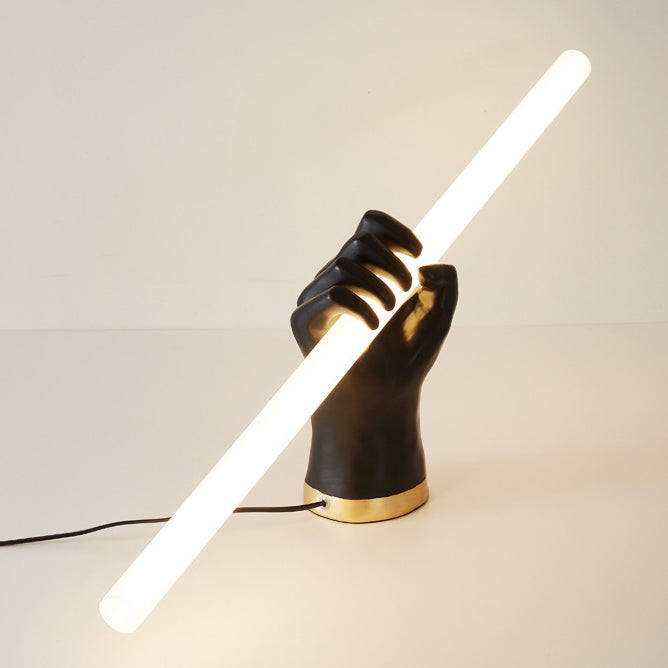 Palm Resin Acrylic Bedroom Wall Lamp