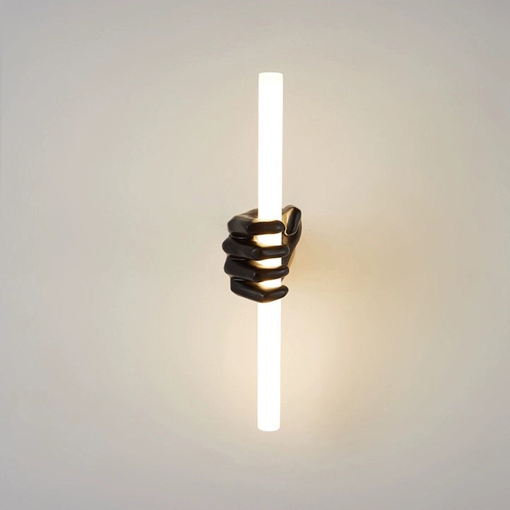 Palm Resin Acrylic Bedroom Wall Lamp